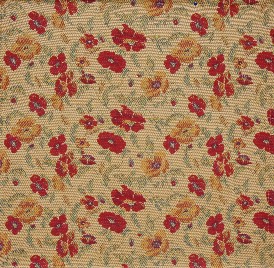 art. n° 001 Centrotavola “Papaveri”– cotone – cm 85 x 85